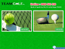 Tablet Screenshot of gioitennis-golf.com